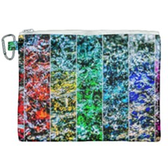 Abstract Of Colorful Water Canvas Cosmetic Bag (xxl)