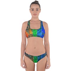 Rainbow Of Water Cross Back Hipster Bikini Set by FunnyCow