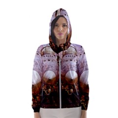 The Art Of Military Aircraft Hooded Windbreaker (women) by FunnyCow