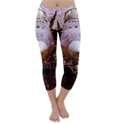 The Art Of Military Aircraft Capri Winter Leggings  by FunnyCow