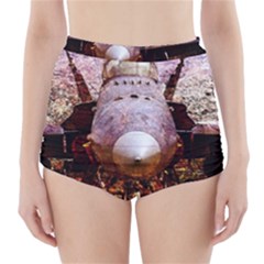 The Art Of Military Aircraft High-waisted Bikini Bottoms by FunnyCow