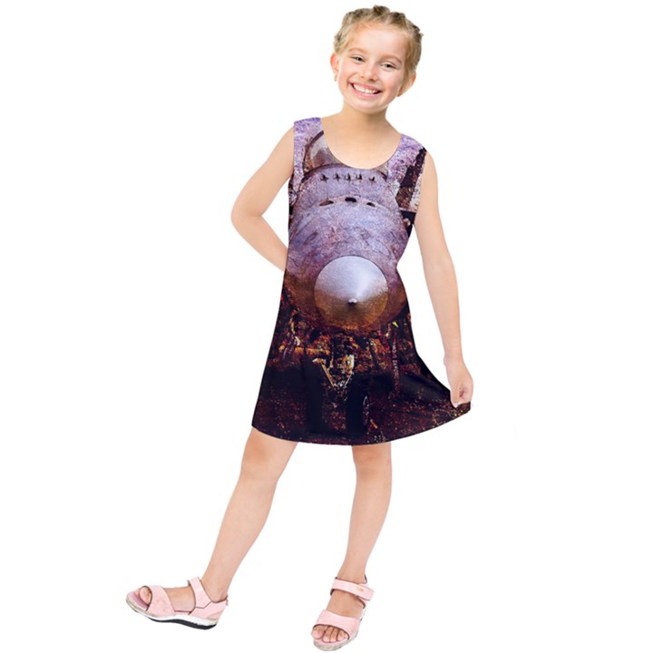 The Art Of Military Aircraft Kids  Tunic Dress