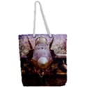 The Art Of Military Aircraft Full Print Rope Handle Tote (Large) View2