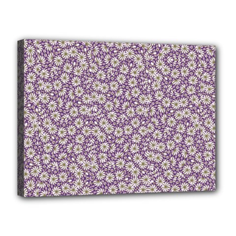 Ditsy Floral Pattern Canvas 16  X 12  by dflcprints