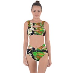 Lillies In The Terracota Vase 5 Bandaged Up Bikini Set  by bestdesignintheworld