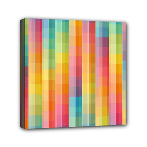 Background Colorful Abstract Mini Canvas 6  x 6 