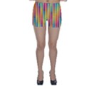 Background Colorful Abstract Skinny Shorts View1