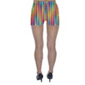 Background Colorful Abstract Skinny Shorts View2