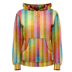 Background Colorful Abstract Women s Pullover Hoodie