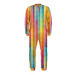 Background Colorful Abstract OnePiece Jumpsuit (Kids)