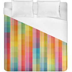 Background Colorful Abstract Duvet Cover (King Size)