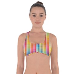 Background Colorful Abstract Got No Strings Sports Bra