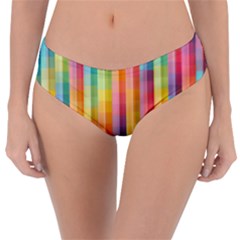 Background Colorful Abstract Reversible Classic Bikini Bottoms