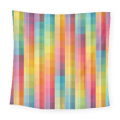 Background Colorful Abstract Square Tapestry (Large)