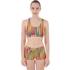 Background Colorful Abstract Work It Out Gym Set