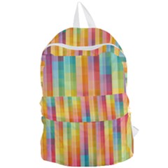 Background Colorful Abstract Foldable Lightweight Backpack