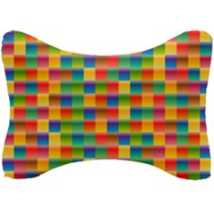 Background Colorful Abstract Seat Head Rest Cushion