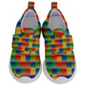 Background Colorful Abstract Velcro Strap Shoes View1