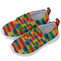 Background Colorful Abstract Velcro Strap Shoes View2