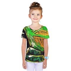 Lillies In The Terracota Vase 5 Kids  One Piece Tee