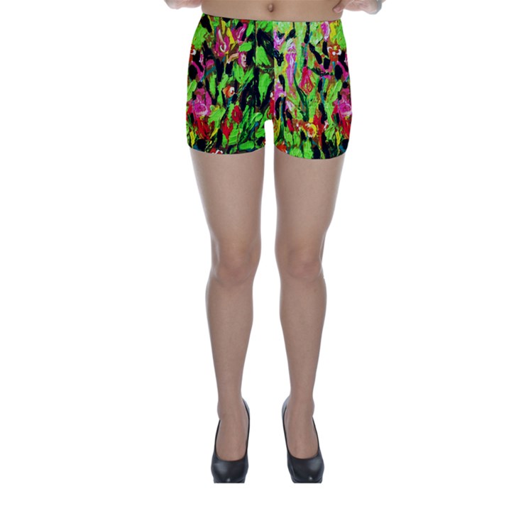 spring ornaments Skinny Shorts