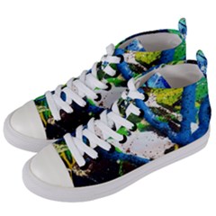 Avocado 2 Women s Mid-top Canvas Sneakers by bestdesignintheworld