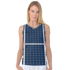 Solar Power Panel Women s Basketball Tank Top by FunnyCow