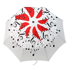 Singing Heart Folding Umbrellas