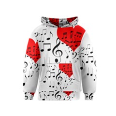 Singing Heart Kids  Pullover Hoodie