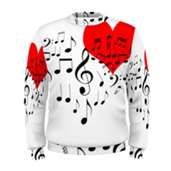 Singing Heart Men s Sweatshirt