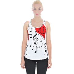 Singing Heart Piece Up Tank Top