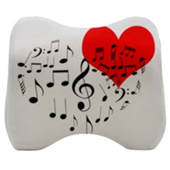 Singing Heart Velour Head Support Cushion