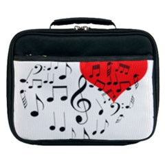 Singing Heart Lunch Bag