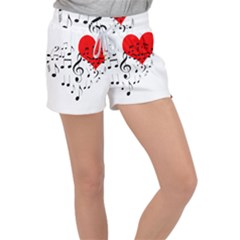 Singing Heart Women s Velour Lounge Shorts