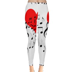 Singing Heart Inside Out Leggings