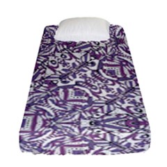 Colorful Intricate Tribal Pattern Fitted Sheet (Single Size)