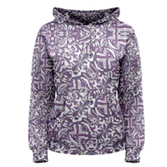 Colorful Intricate Tribal Pattern Women s Pullover Hoodie