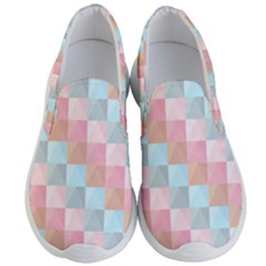 Abstract Pattern Background Pastel Men s Lightweight Slip Ons