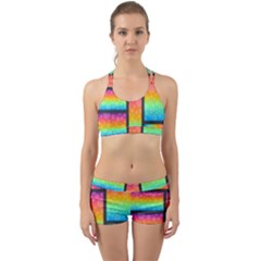 Background Colorful Abstract Back Web Gym Set