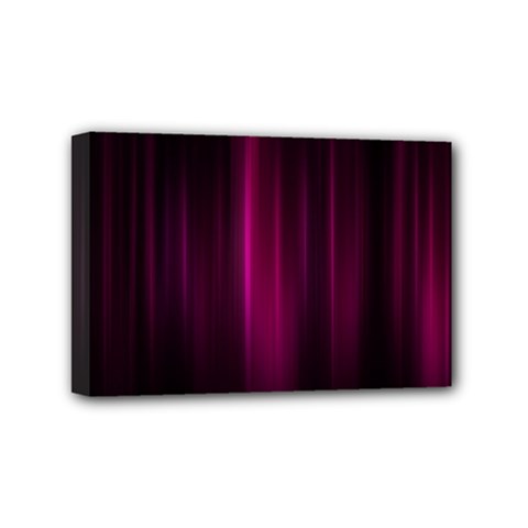 Theater Cinema Curtain Stripes Mini Canvas 6  X 4  by Nexatart