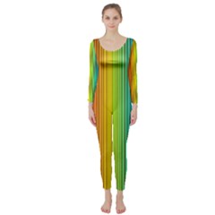 Background Colorful Abstract Long Sleeve Catsuit by Nexatart