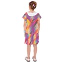 Abstract Background Colorful Pattern Kids  Drop Waist Dress View2