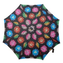 Background Colorful Abstract Hook Handle Umbrellas (large)