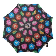 Background Colorful Abstract Hook Handle Umbrellas (Small)