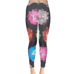 Background Colorful Abstract Leggings 