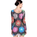 Background Colorful Abstract Long Sleeve Bodycon Dress View2