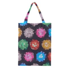 Background Colorful Abstract Classic Tote Bag by Nexatart