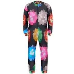 Background Colorful Abstract OnePiece Jumpsuit (Men) 