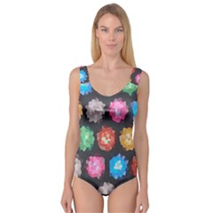 Background Colorful Abstract Princess Tank Leotard 