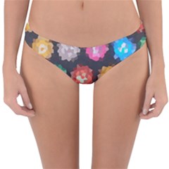 Background Colorful Abstract Reversible Hipster Bikini Bottoms